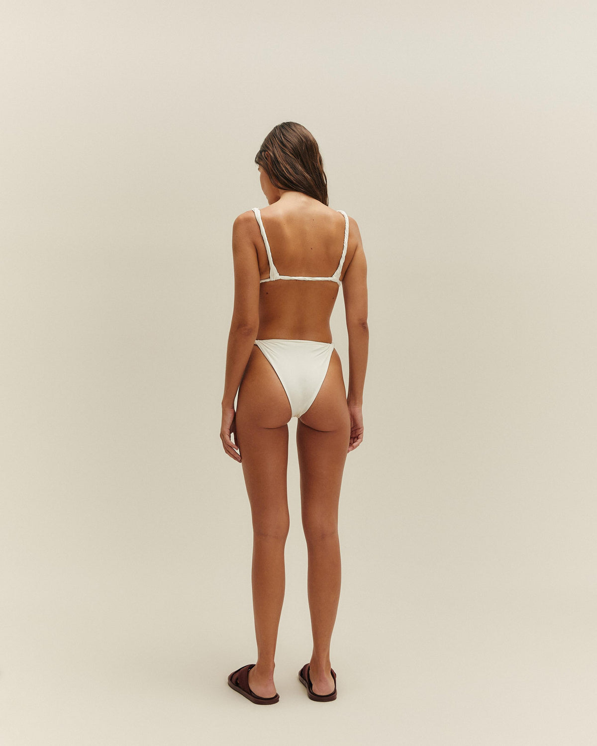 MARI HOTPANTS BIANCO SPORCO