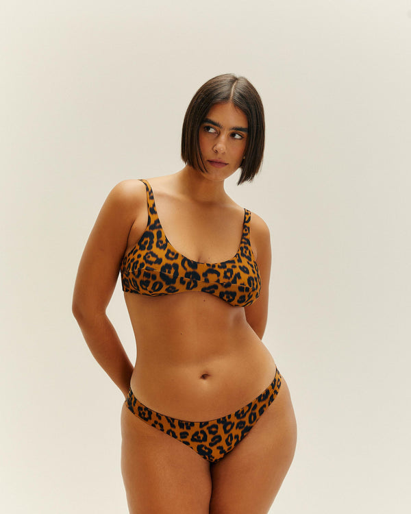 PIPING HOTPANTS BLURRED JAGUAR