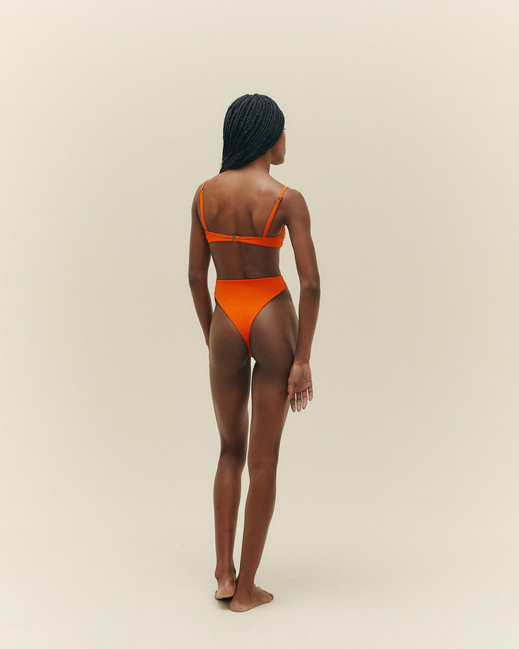 SHORT PIPING MIE ORANGE
