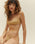 RIBBED LARI BOTTOMS IN BEIGE