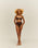 Brauna Brown Ribbed Classic Hotpants