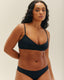 PIPING HOTPANTS BLACK
