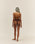 SHORT PIPING BRAUNA MARRON