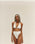 PIPING HOTPANTS OFF-WHITE