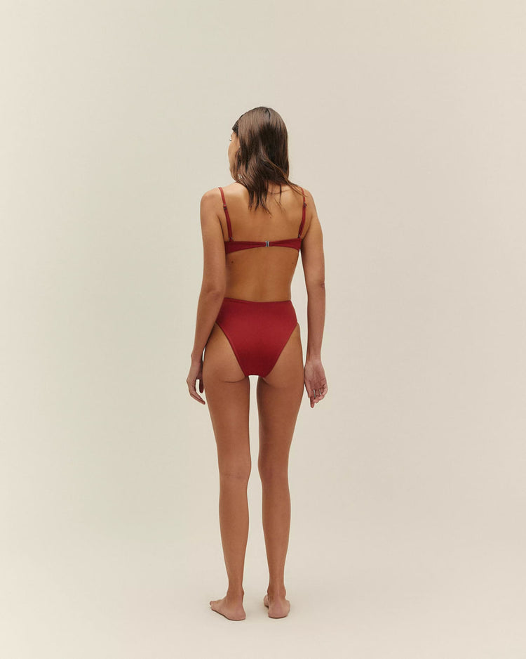 MAH HOTPANTS BORDEAUX