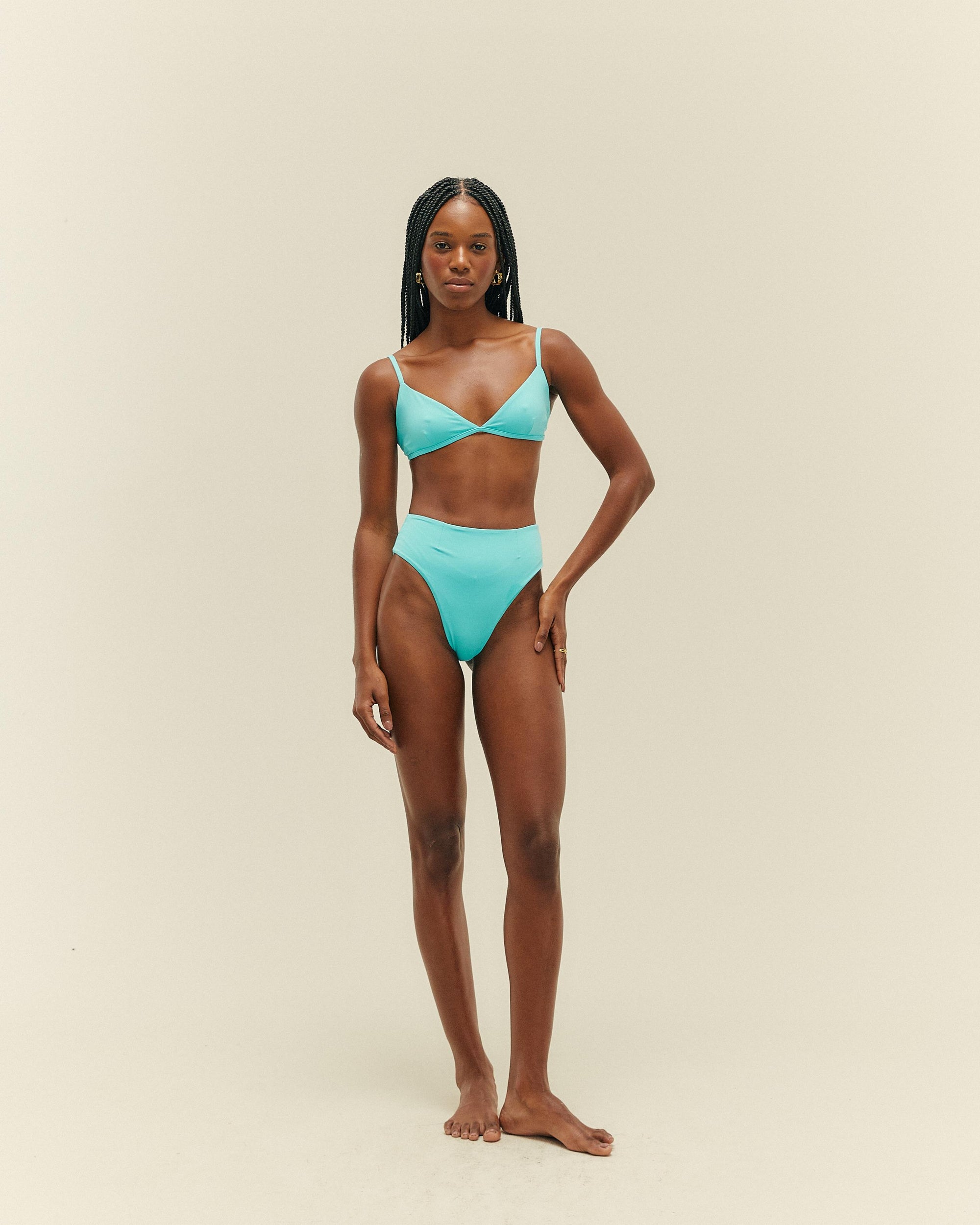 HIGHLEG HOTPANTS NADIR BLUE
