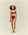 CLASSIC MID-LENGTH BROWN HOTPANTS