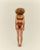 CLASSIC MID-LENGTH BROWN HOTPANTS