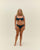 RIBBED BASIC BOTTOMS IN DEEP BLUE
