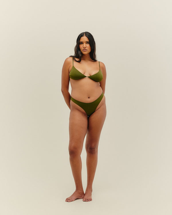 LOLA BOTTOM OLIVE GREEN