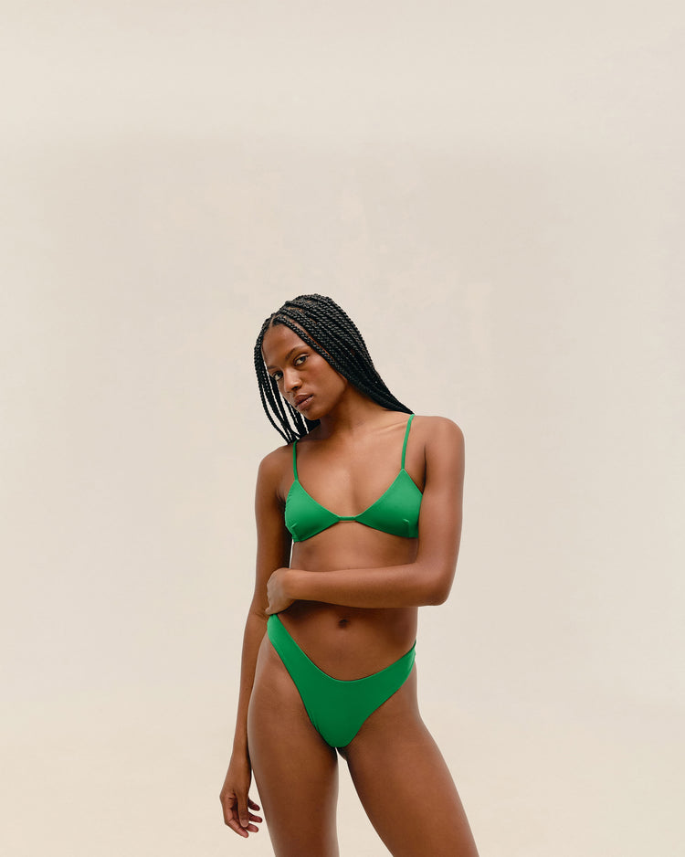 LEILA BOTTOM VINTAGE GREEN