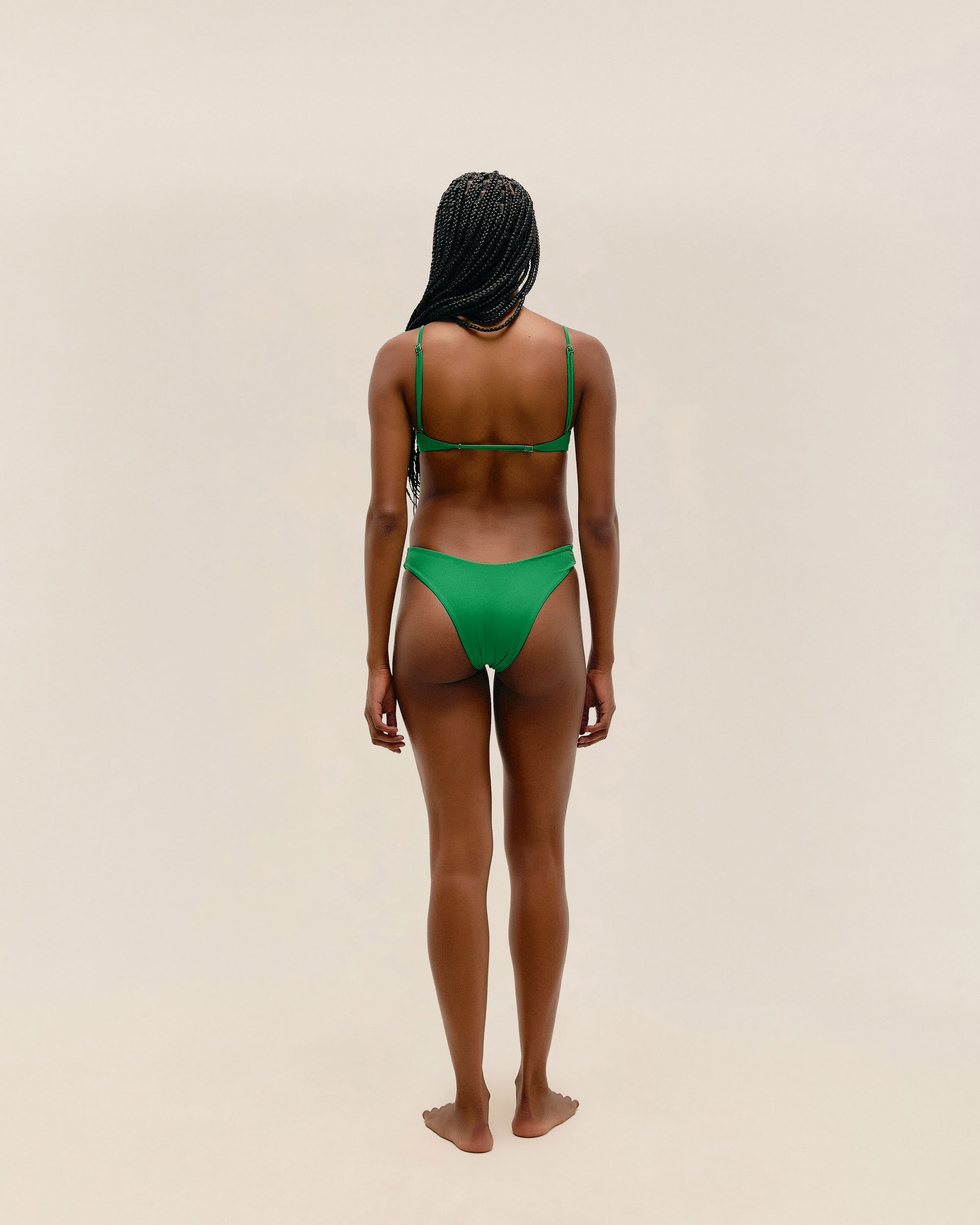 LEILA BOTTOM VINTAGE GREEN