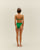 PERLIN VINTAGE GREEN HOTPANTS