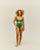SHORT CLASSIQUE VINTAGE VERT