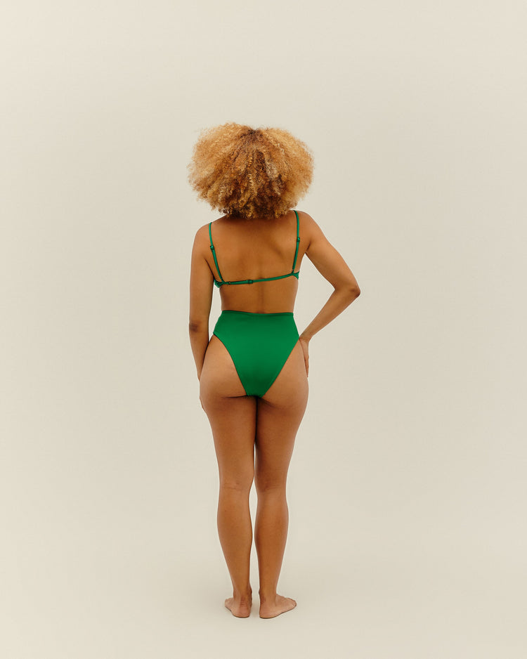 SHORT CLASSIQUE VINTAGE VERT
