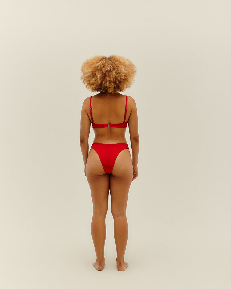 CREPE LEILA BOTTOM ROUGE