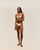 THIN BASIC WHITE BOTTOMS WITH SPORTY STRIPES