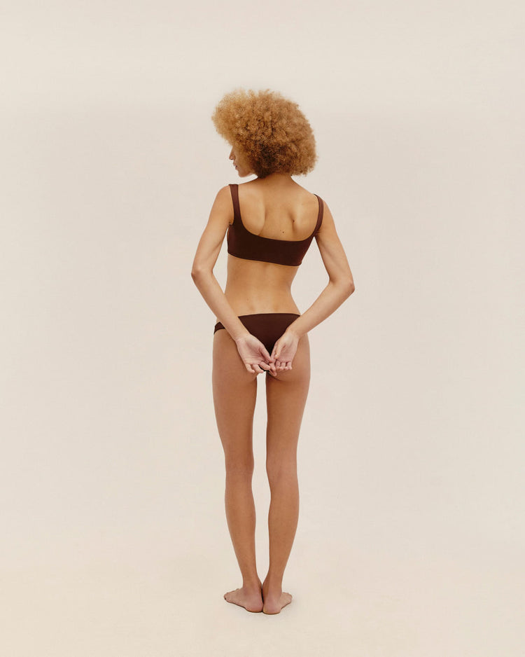BASIC BOTTOM BRAUNA MARRÓN