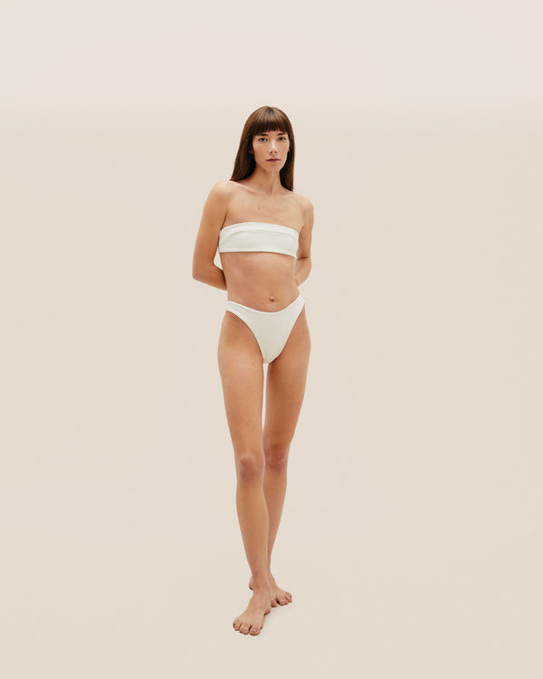 Petrus Bottom Off-White Crepe