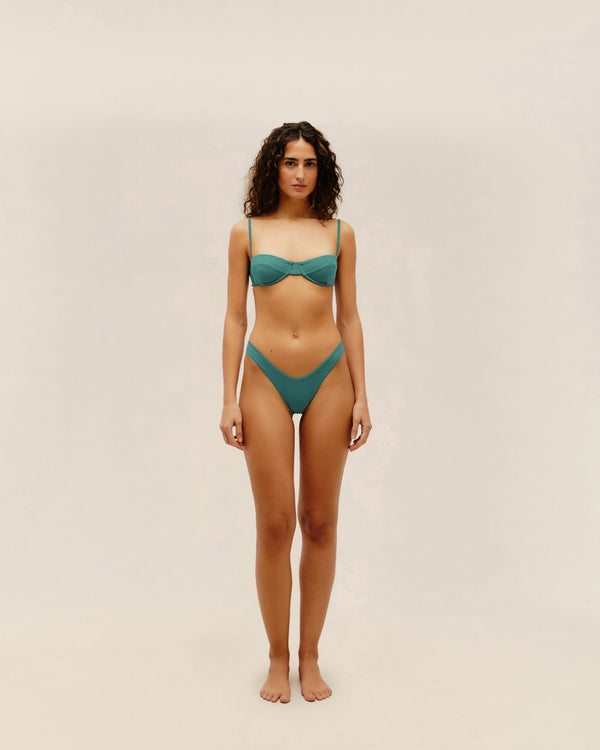 LEILA BOTTOM SEAWEED GREEN