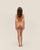 Haut Olivia ajustable, orange mandarine