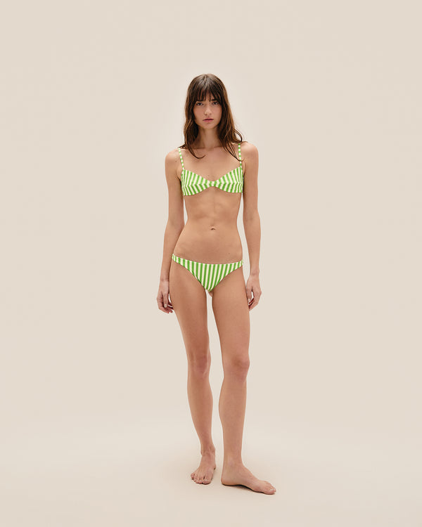 GRAZI BOTTOM RAPTURE GREEN STRIPES