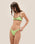 LOLA BOTTOM RAPTURE GREEN STRIPES