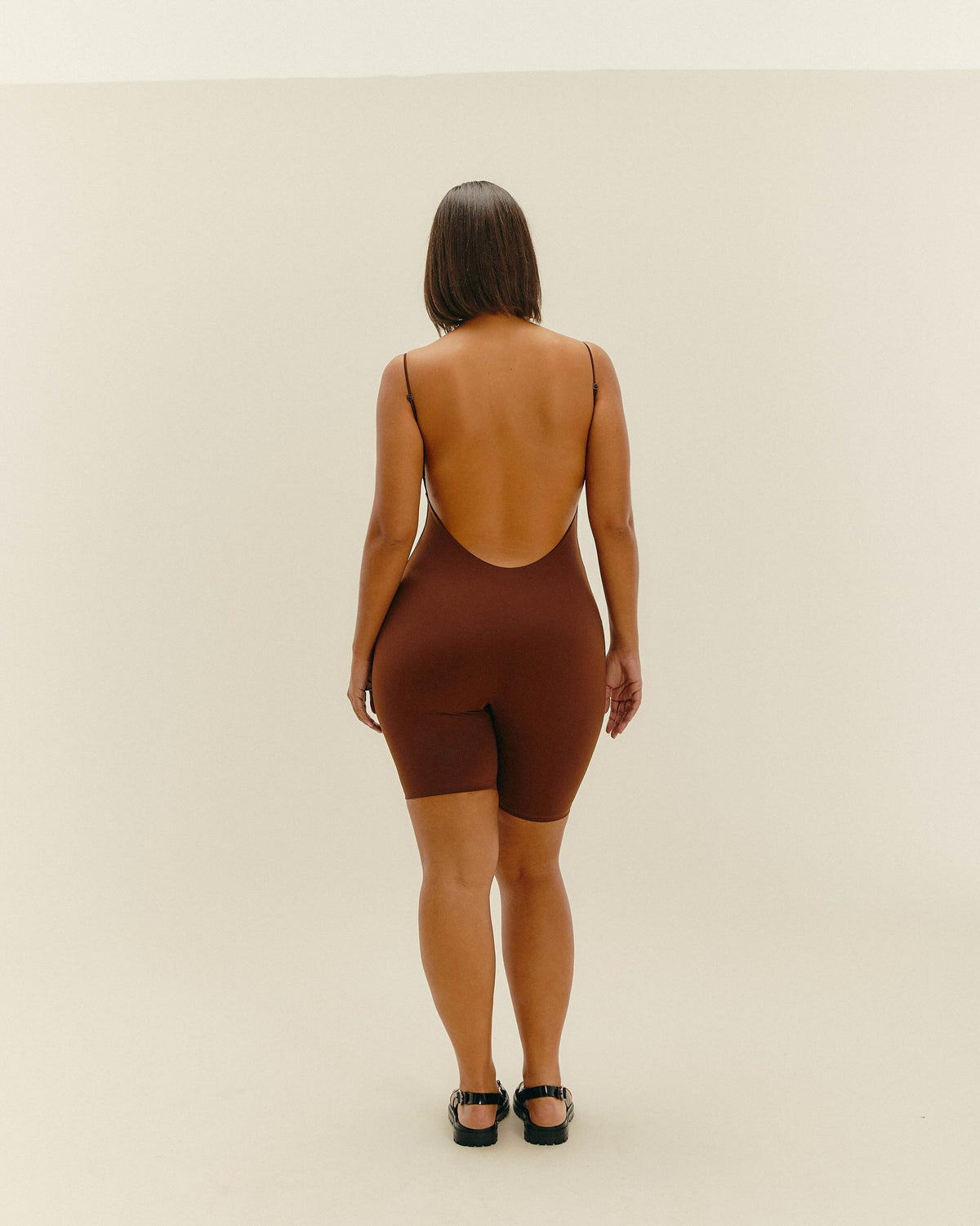 BETHANIA JUMPSUIT BRAUNA BROWN