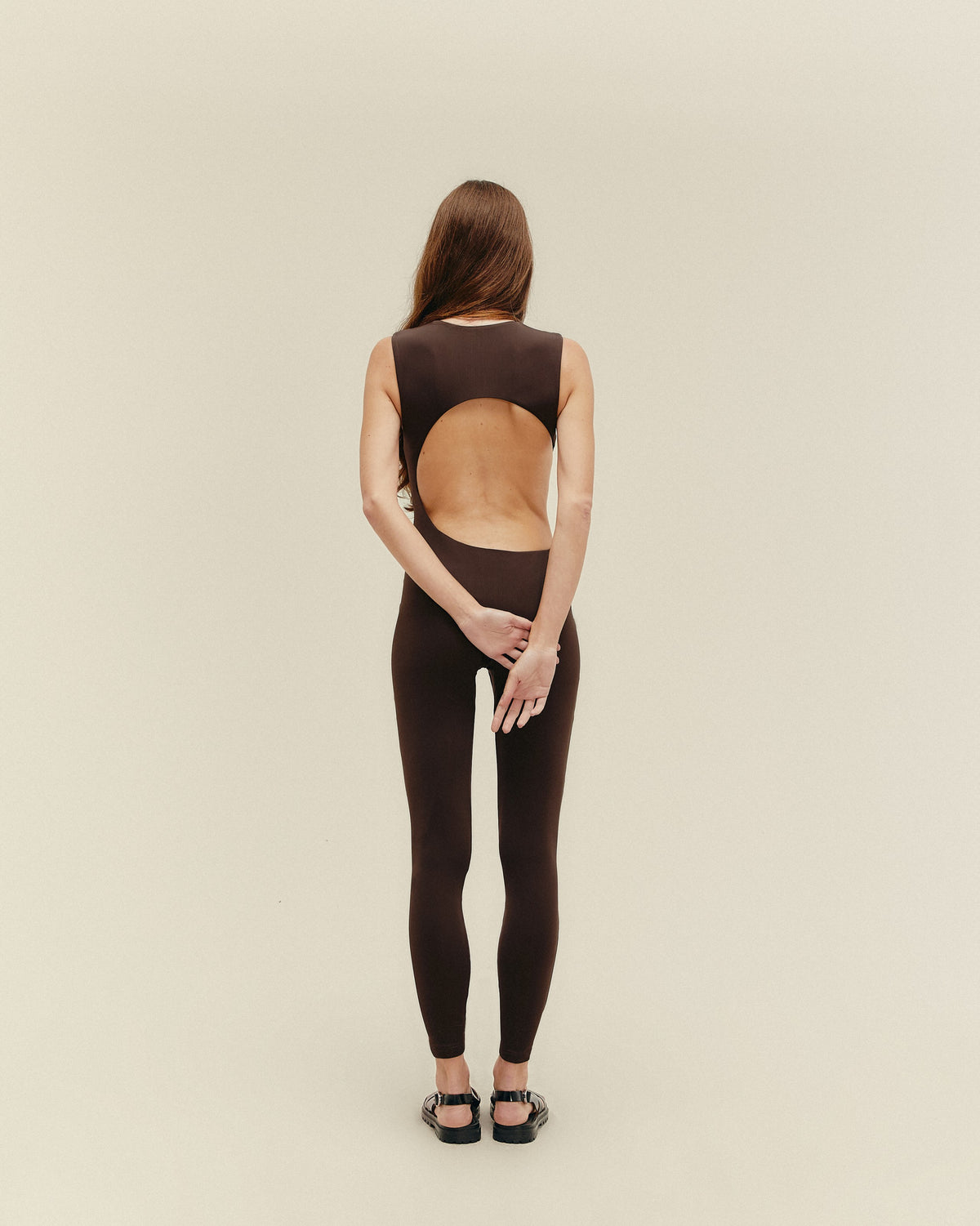 MARIANA BROWN JUMPSUIT