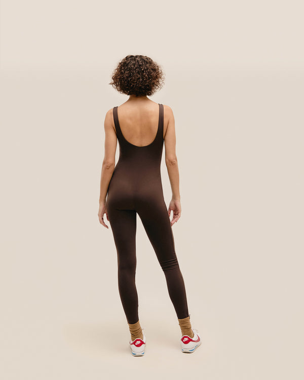 JULIANA COHIBA BROWN JUMPSUIT