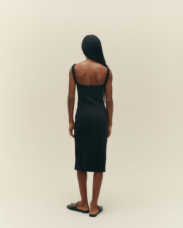 KNIT GABI DRESS BLACK
