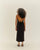 ROBE TAISSA EN VISCOSE NOIRE