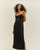 ROBE TAISSA EN VISCOSE NOIRE