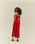 CHLOE KNIT DRESS - RED SHIFT