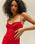CHLOE KNIT DRESS - RED SHIFT