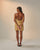 PATRICIA MINI DRESS ZUCCA BEIGE
