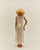 DANIELA KNIT DRESS IN OFF-WHITE