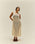 DANIELA KNIT DRESS IN OFF-WHITE