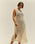 DANIELA KNIT DRESS IN OFF-WHITE