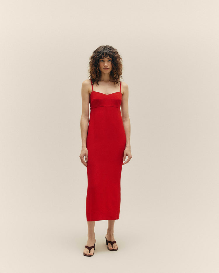 Vestido Agatha rojo