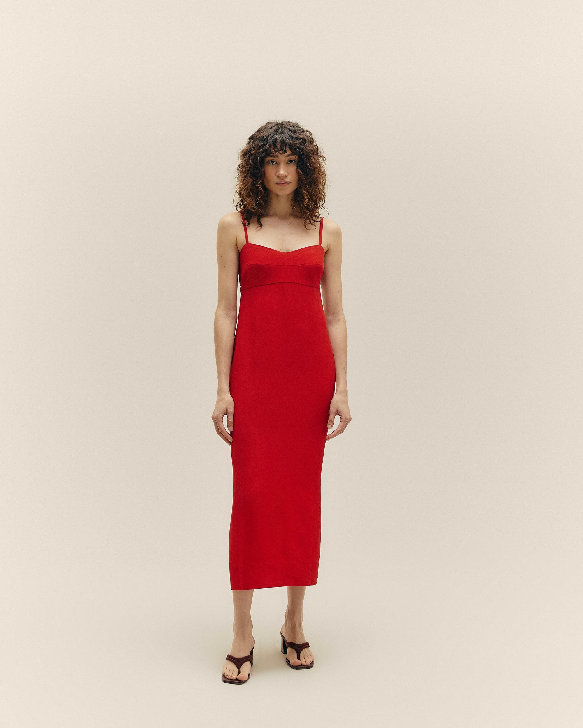 Vestido Agatha rojo