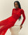MILENA DRESS RED SHIFT