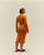 MARGOT KNIT DRESS IN MIE ORANGE