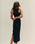 ROBE MAITE EN MAILLE NOIRE