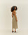 ROBE TAISSA EN VISCOSE VERTE