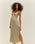 ROBE TAISSA EN VISCOSE VERTE
