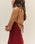 VESTIDO CORTÍSIMO PATRICIA EN COLOR BURDEOS