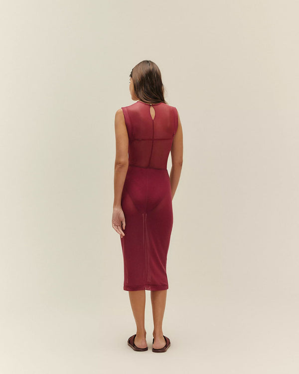 ALINE SWIMSUIT BORDEAUX