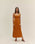 AGATHA DRESS CHESTNUT