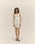 LINEN PATRICIA MINI DRESS OFF-WHITE